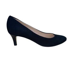 Scotts Women’s Black Suede Pointed Toe Elegant Classic Heels Pumps Size 9.5US